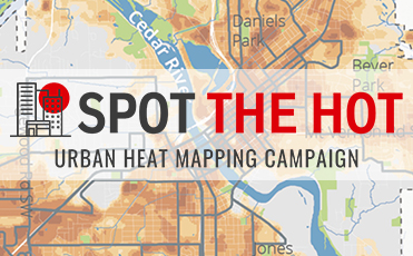 Spot the Hot Urban Heat Mapping Campaign logo